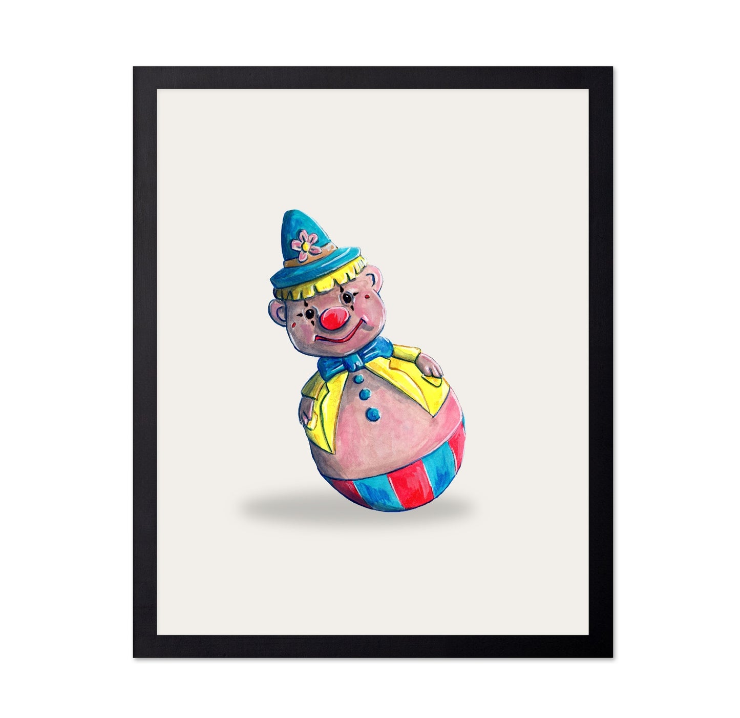Clown Roly Toy