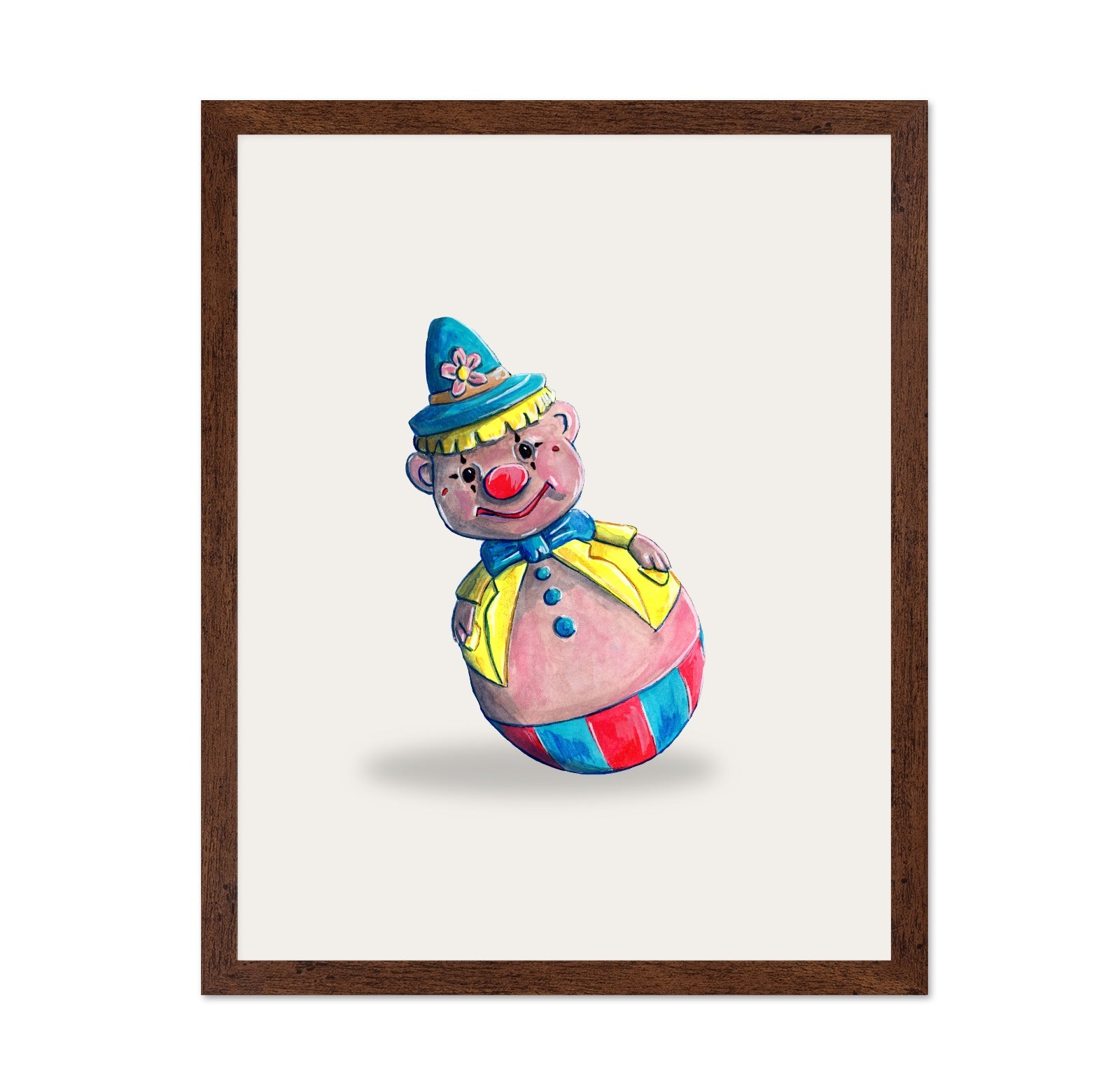 Clown Roly Toy