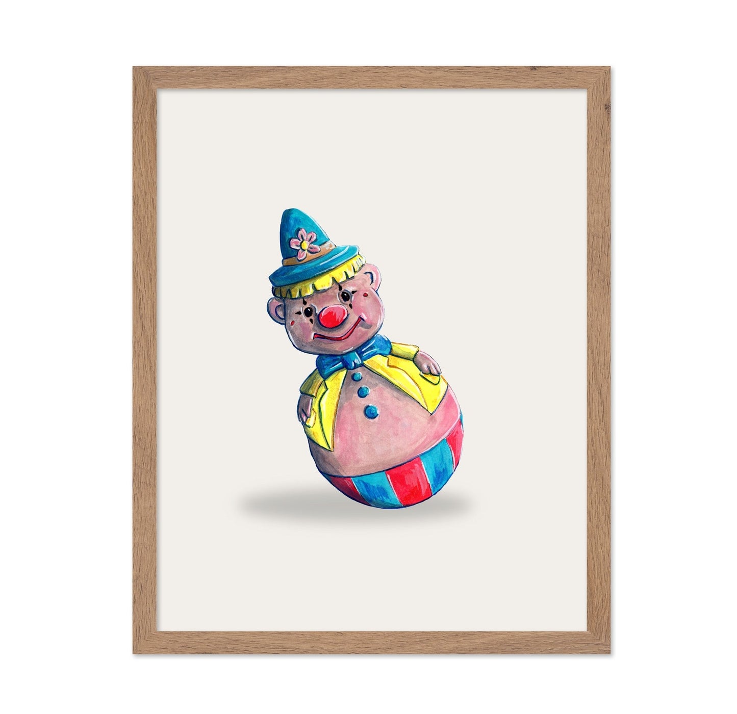 Clown Roly Toy