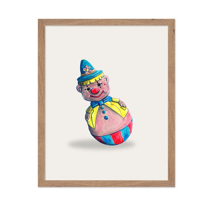 Clown Roly Toy
