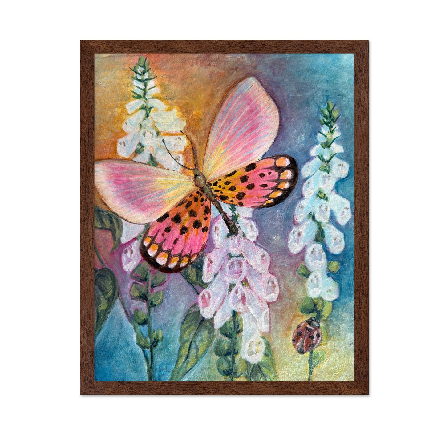 Pink Butterfly Bloom