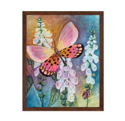 Pink Butterfly Bloom