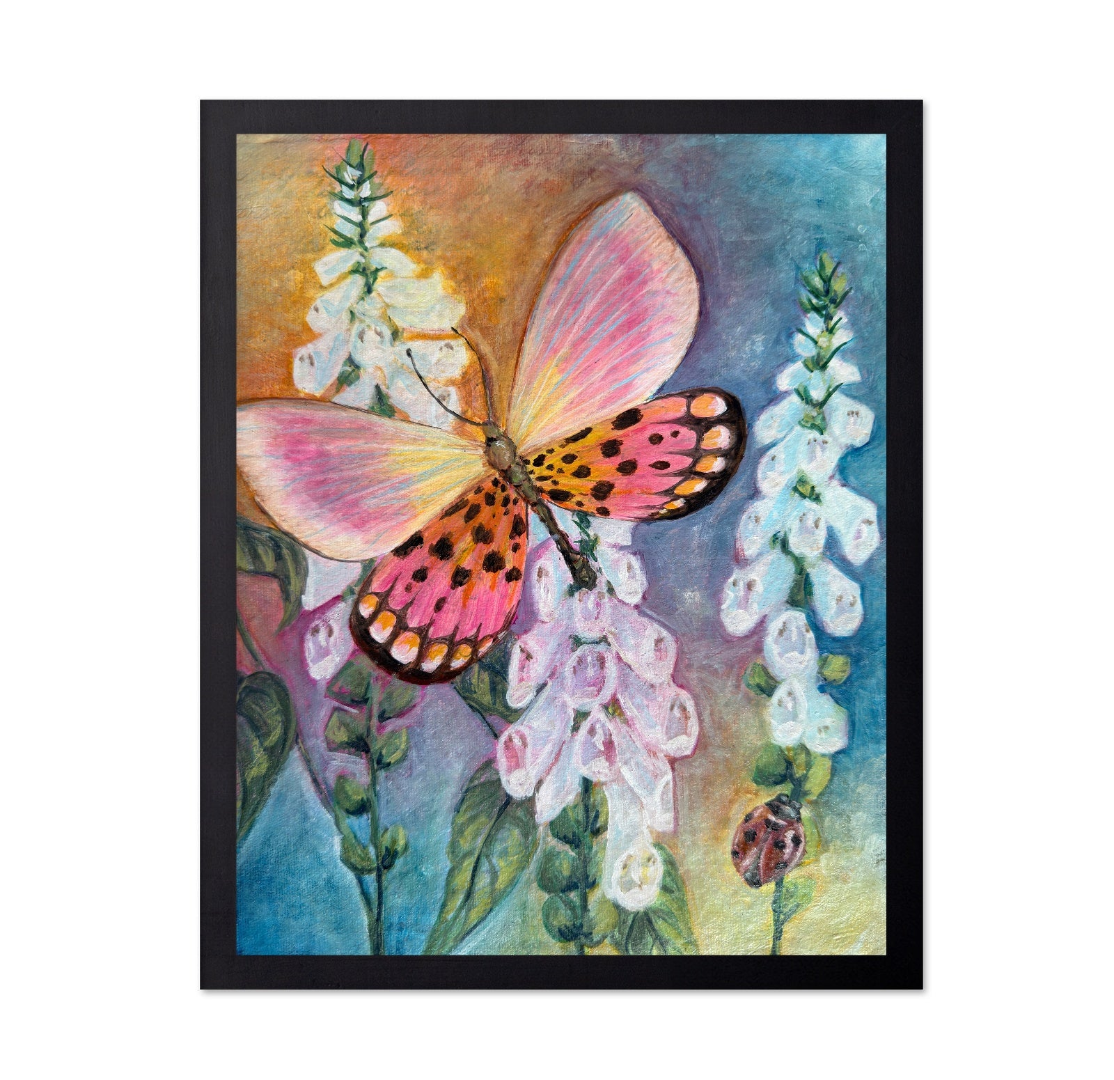 Pink Butterfly Bloom