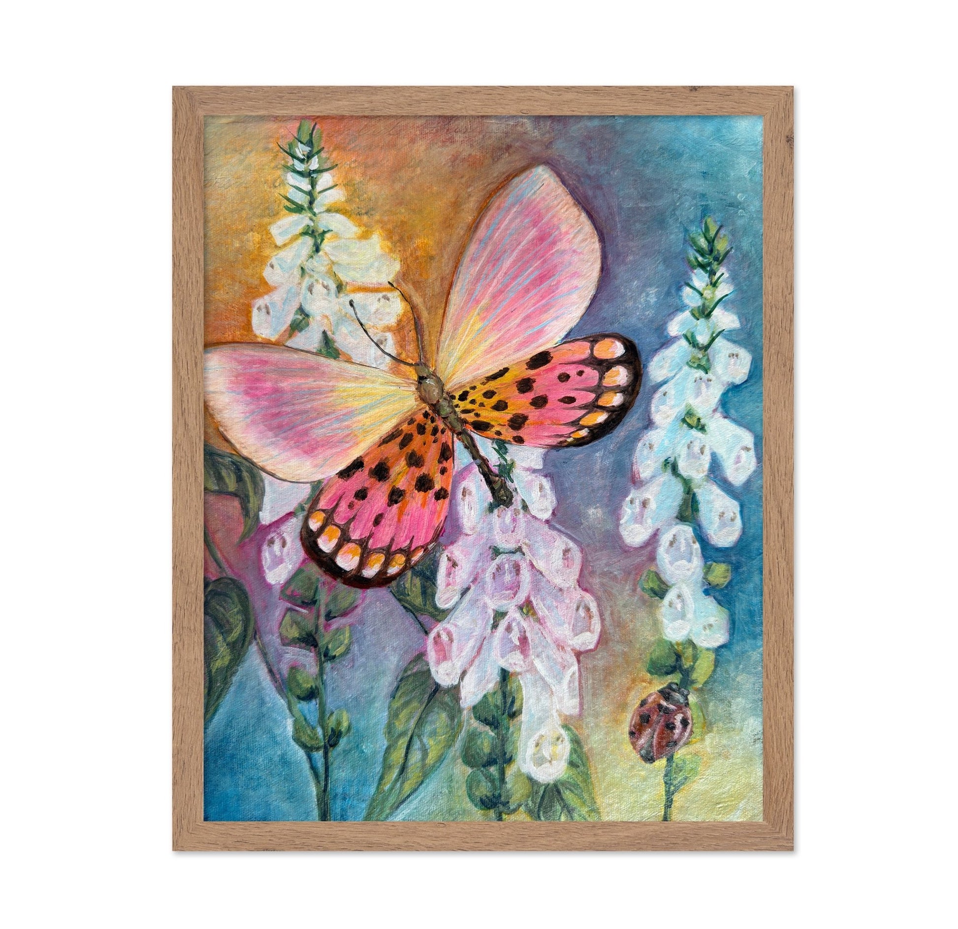 Pink Butterfly Bloom