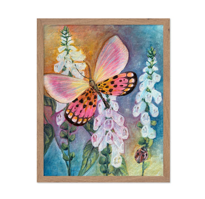 Pink Butterfly Bloom