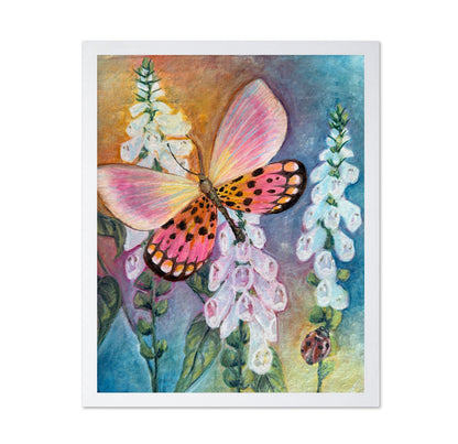 Pink Butterfly Bloom