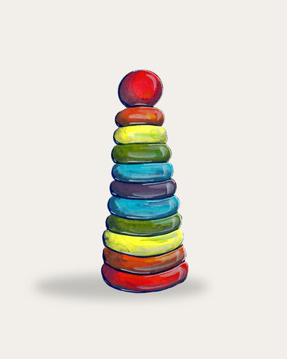 Rainbow Stacking Toy
