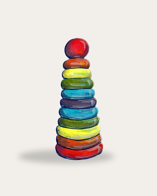 Rainbow Stacking Toy
