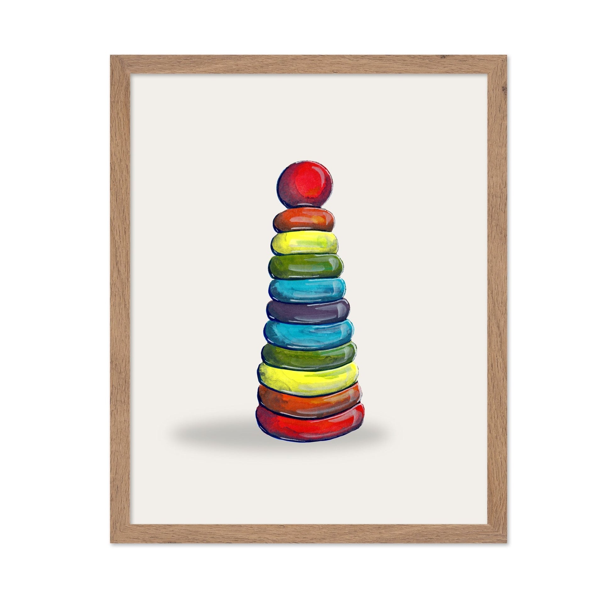 Rainbow Stacking Toy