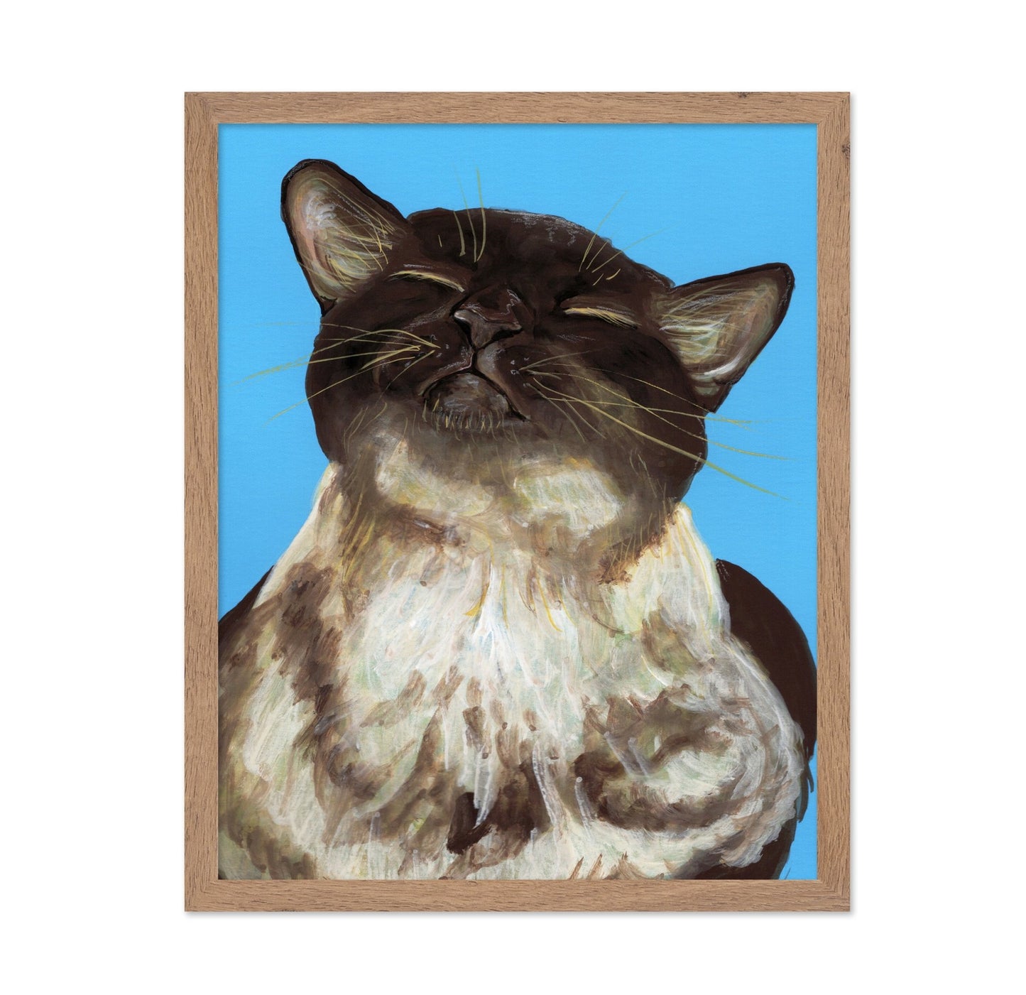 Blissful Cat Portrait