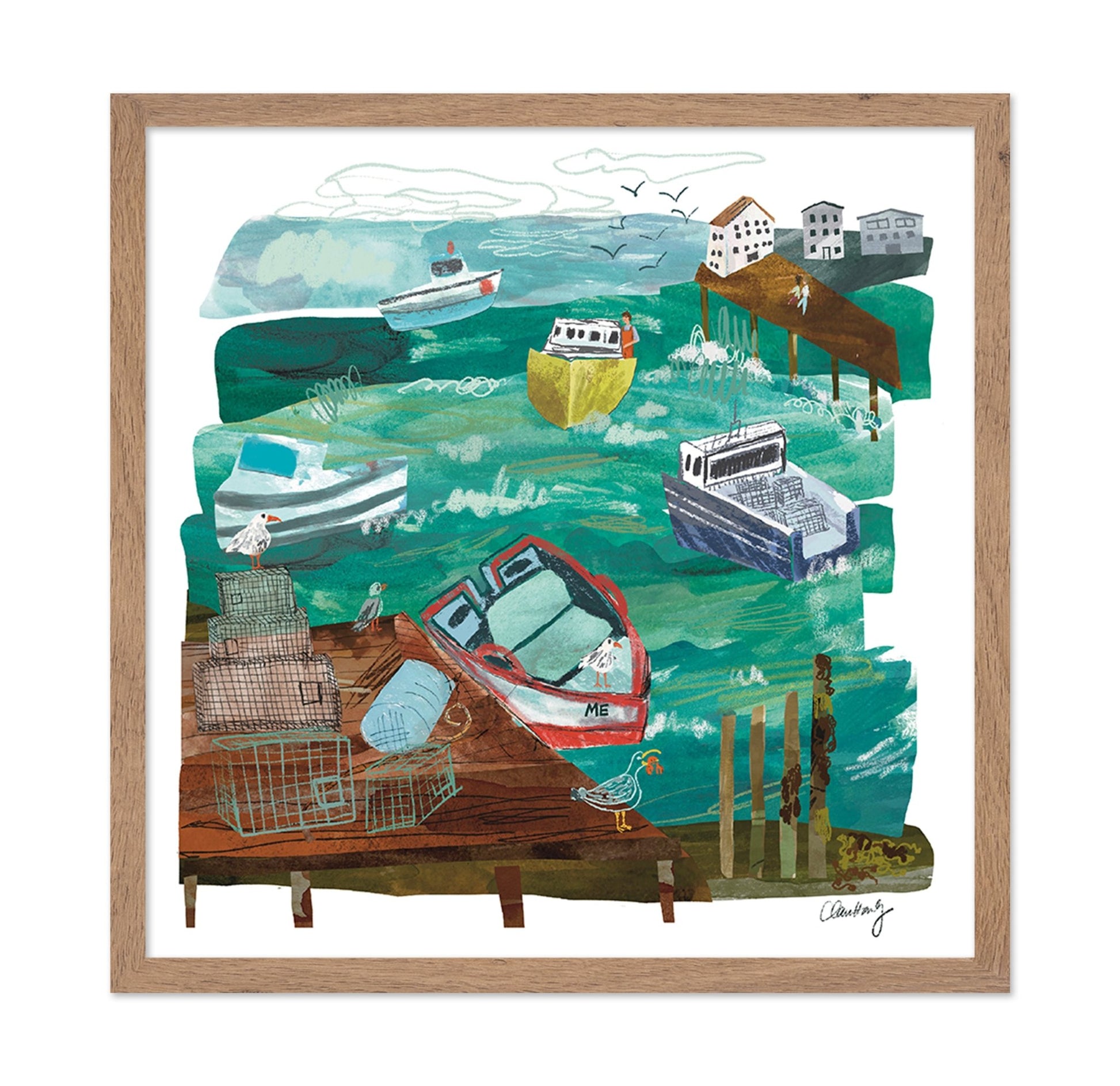Coastal Harbor Boats