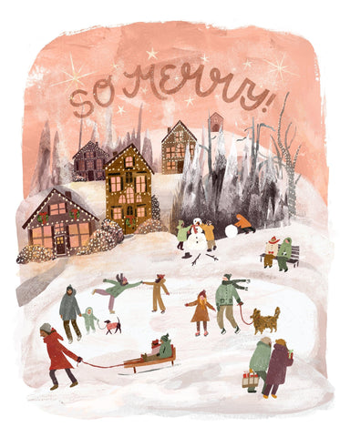 Merry Winter Village