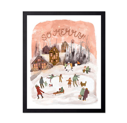 Merry Winter Village