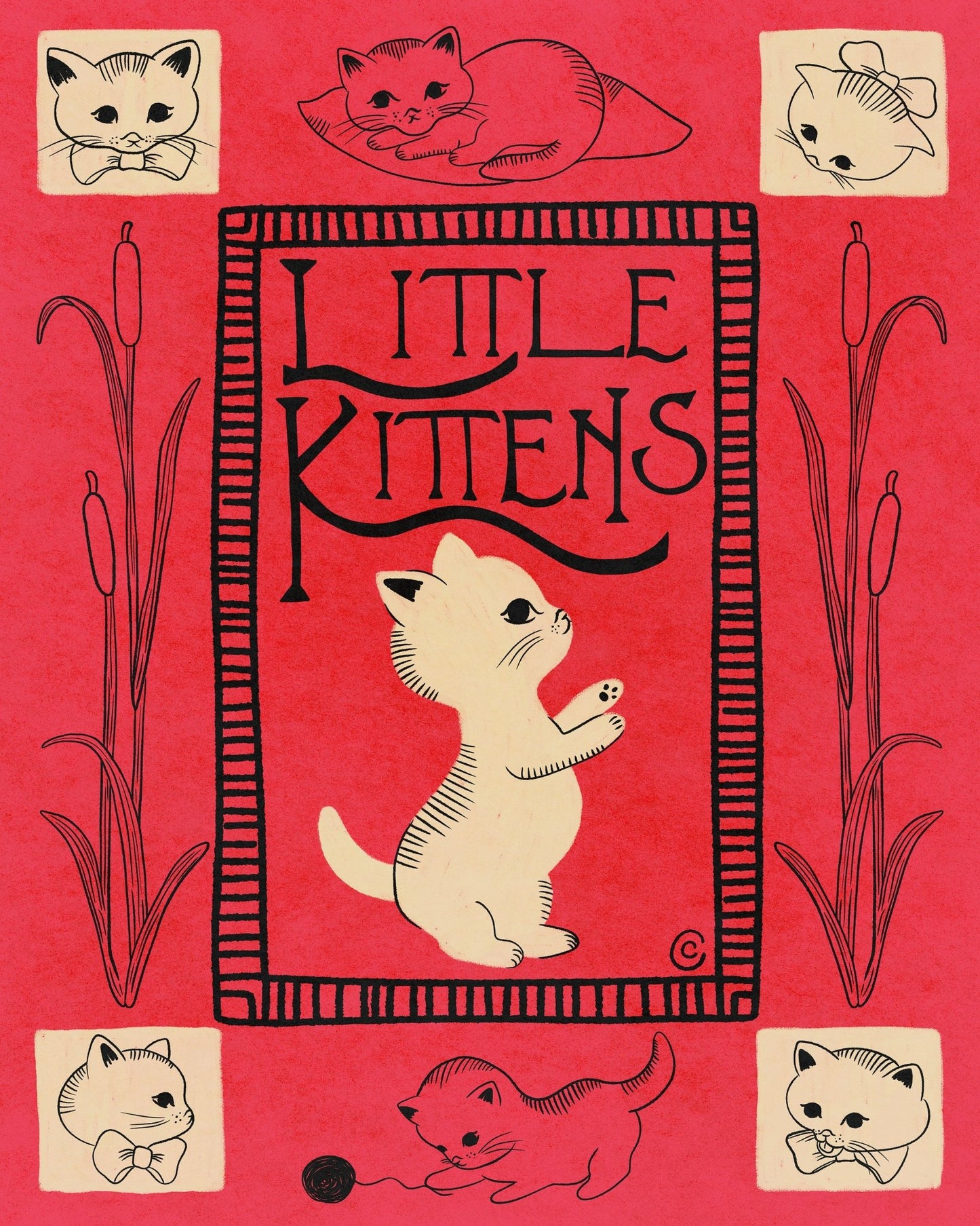 Little Kittens Poster