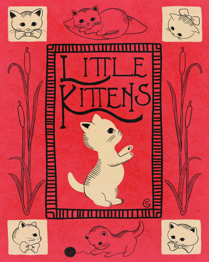 Little Kittens Poster