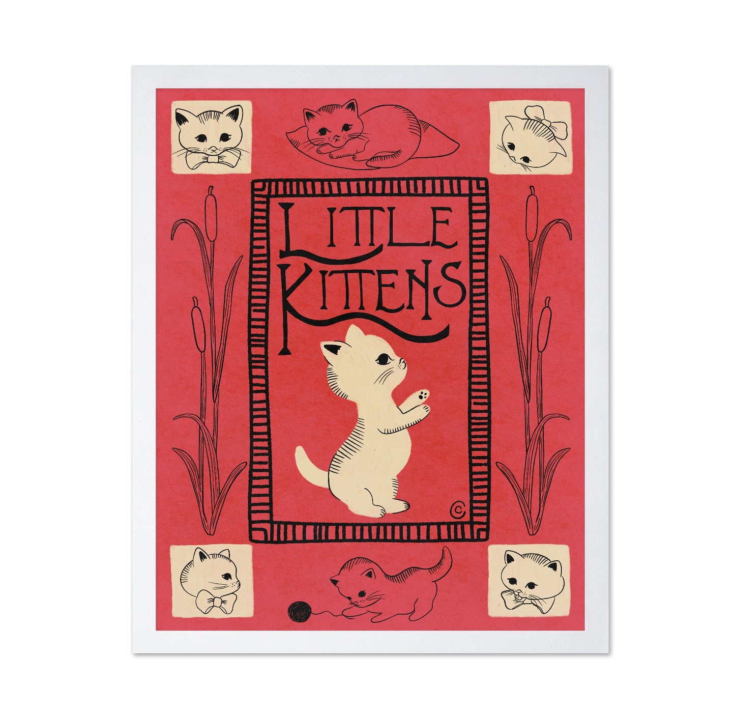 Little Kittens Poster