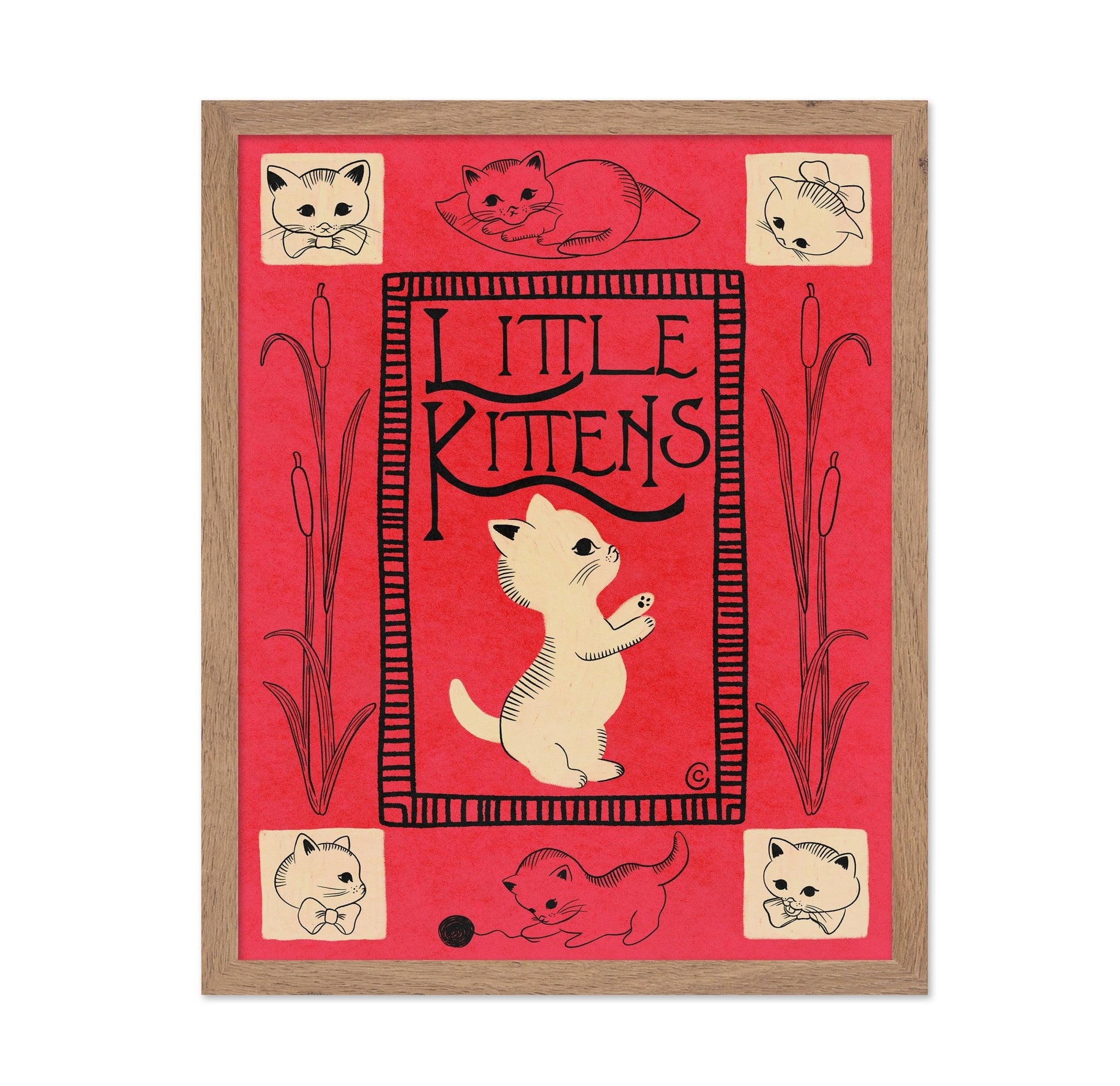 Little Kittens Poster