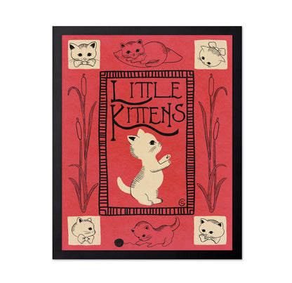 Little Kittens Poster