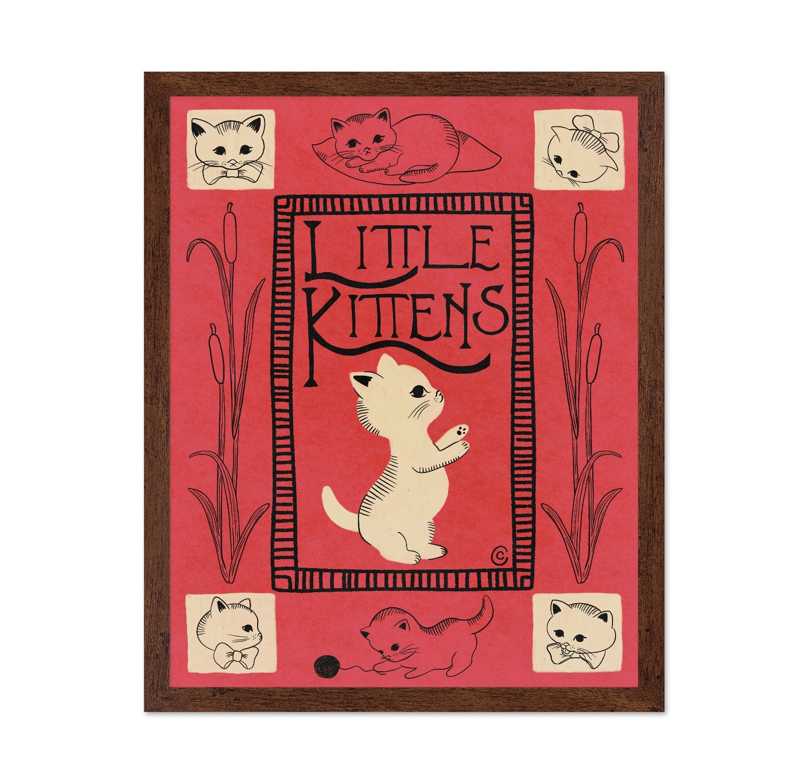 Little Kittens Poster