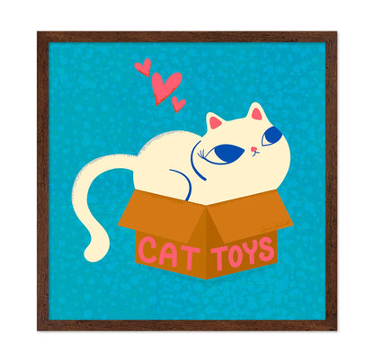 Cute Cat Toy Box