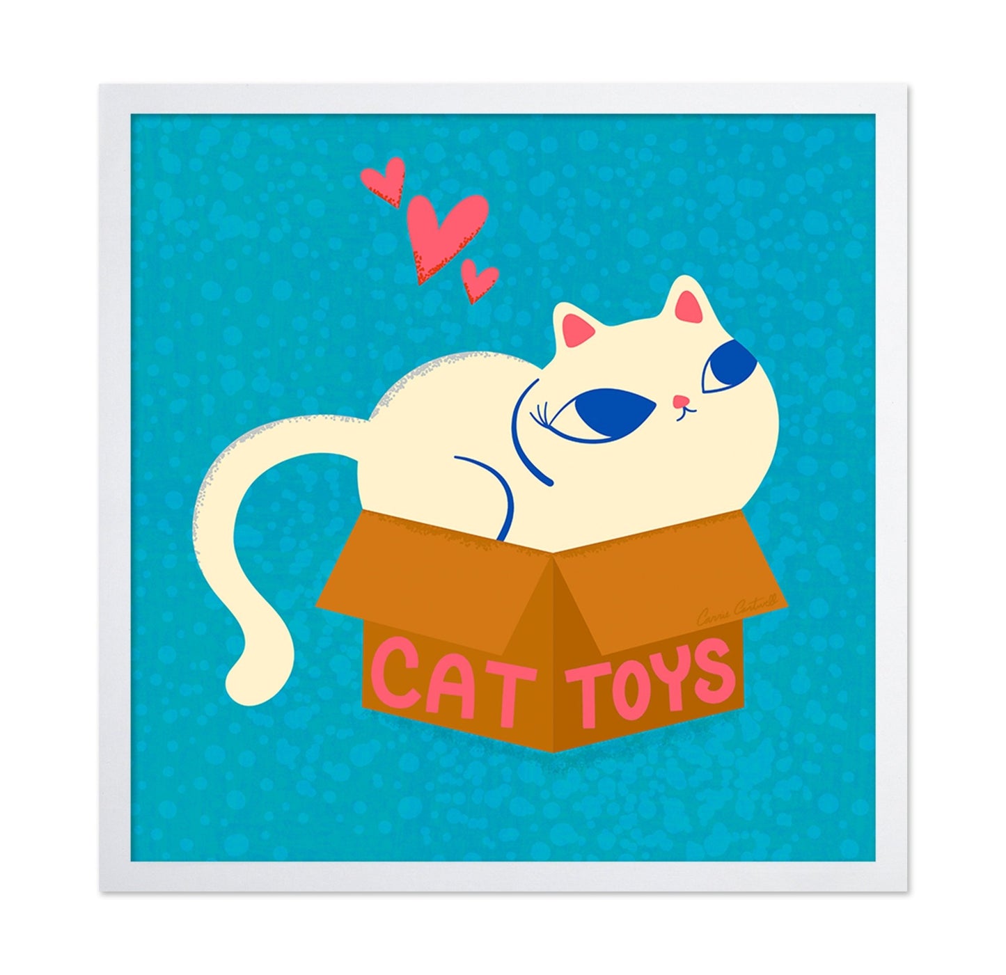 Cute Cat Toy Box