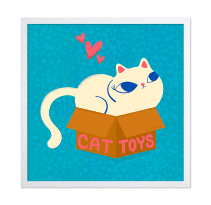 Cute Cat Toy Box