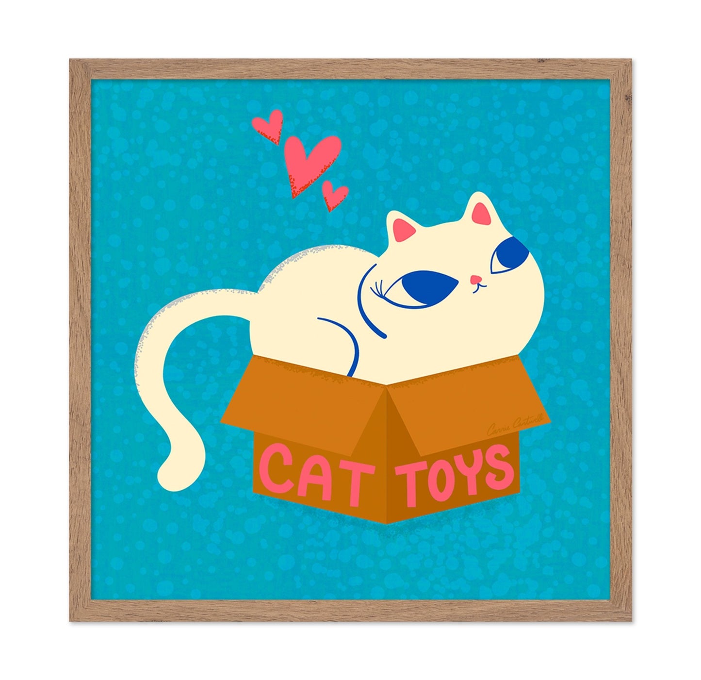Cute Cat Toy Box