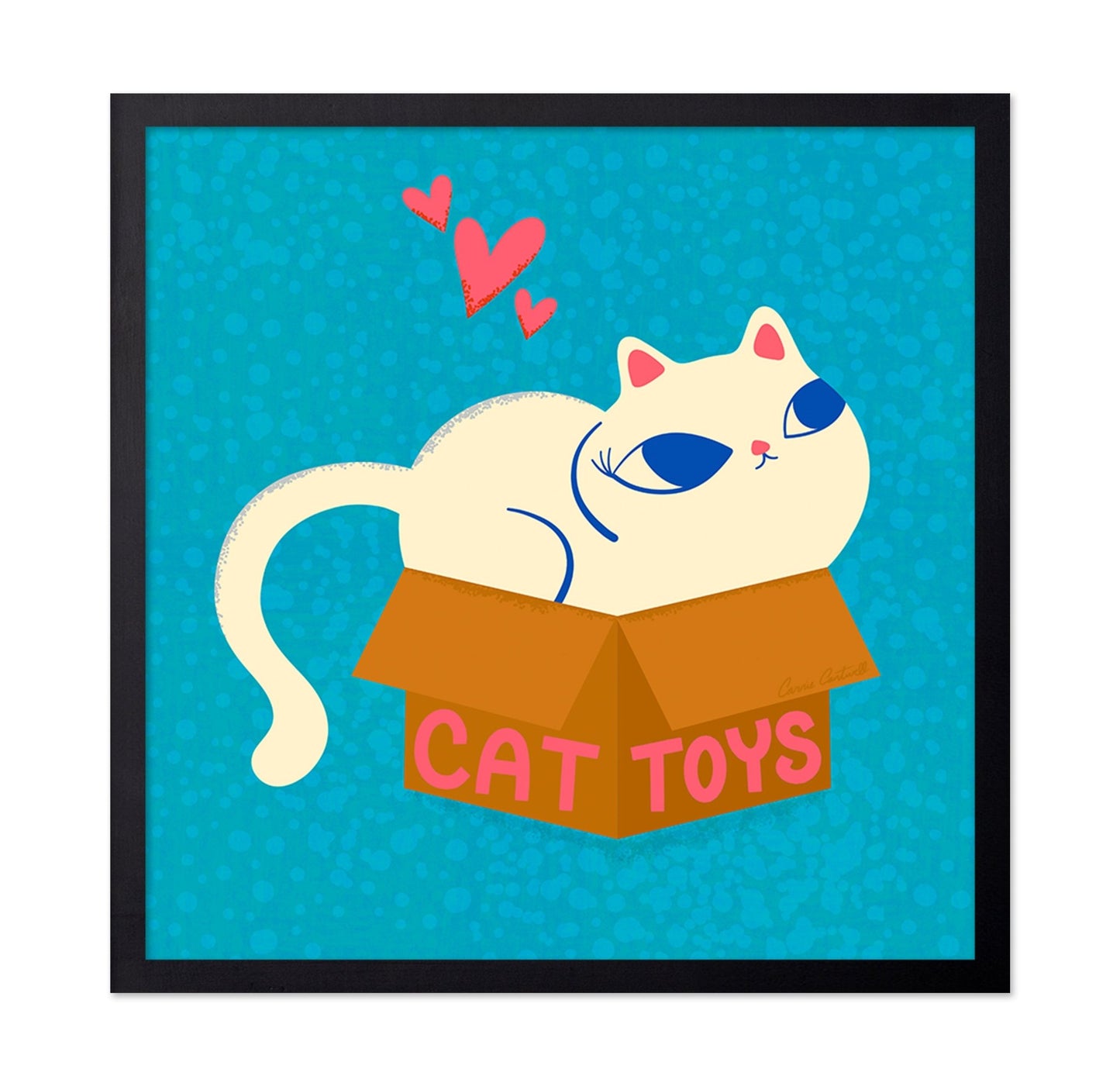 Cute Cat Toy Box