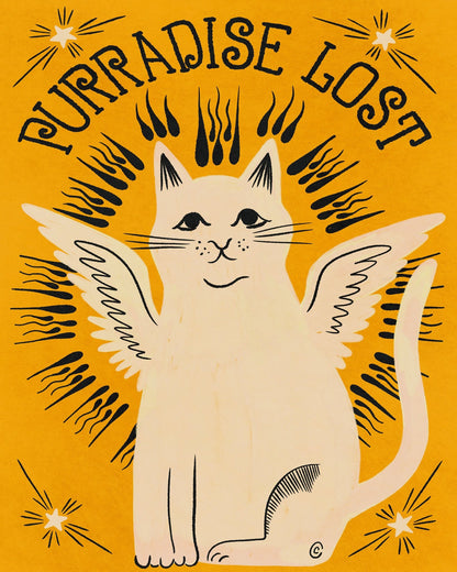 Purradise Lost Cat