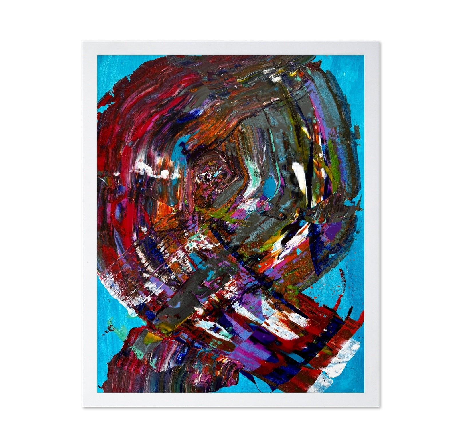 Dynamic Abstract Spiral