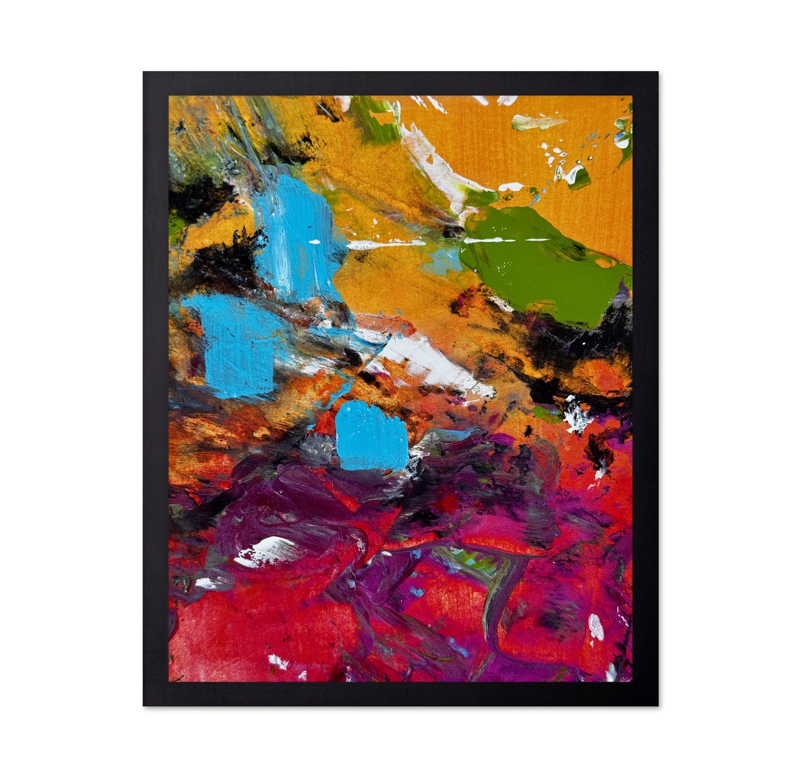 Color Burst Abstract No1