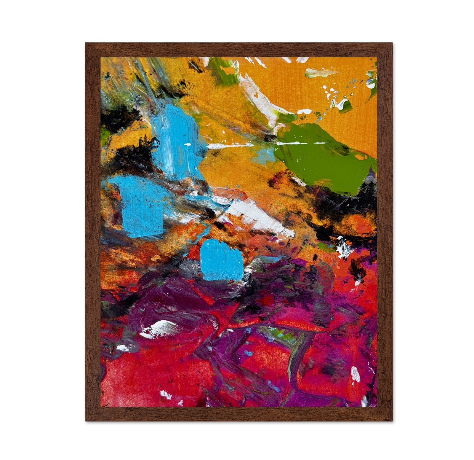 Color Burst Abstract No1