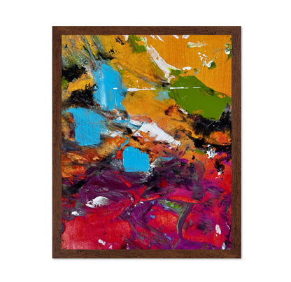 Color Burst Abstract No1