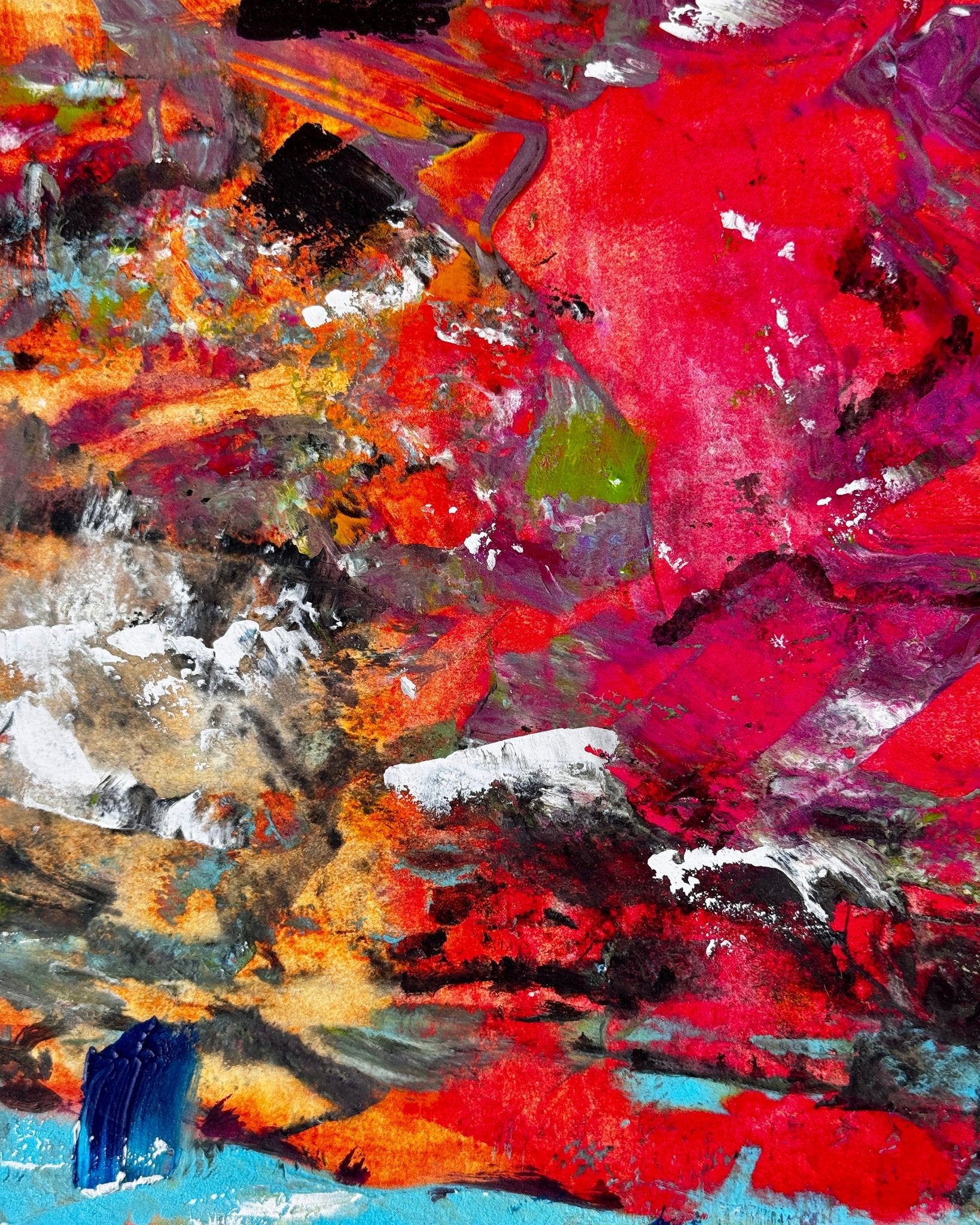 Fiery Abstract Motion