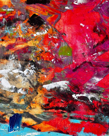 Fiery Abstract Motion