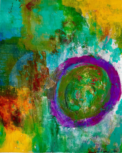 Colorful Abstract Circle