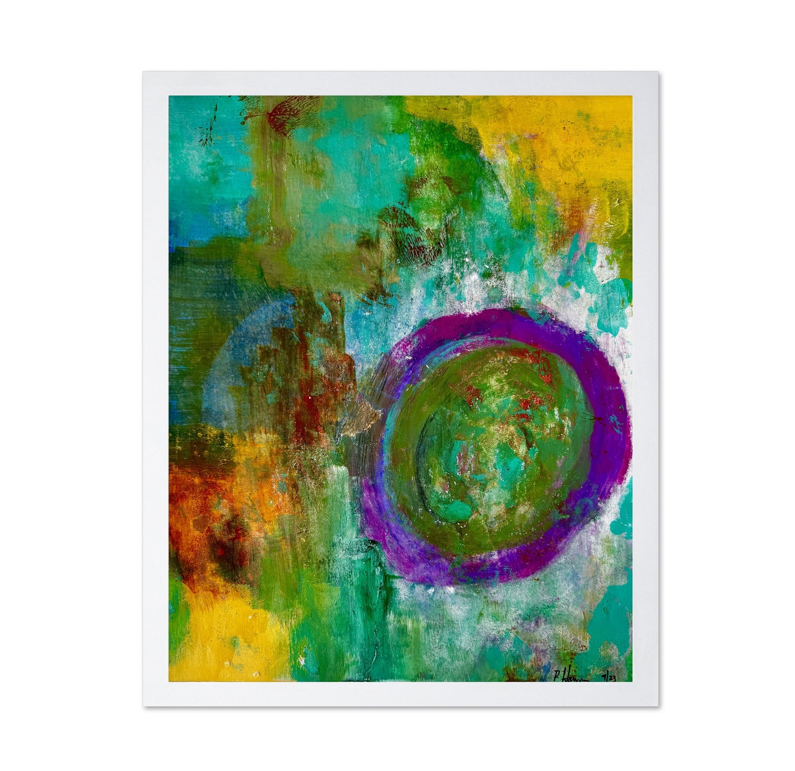 Colorful Abstract Circle
