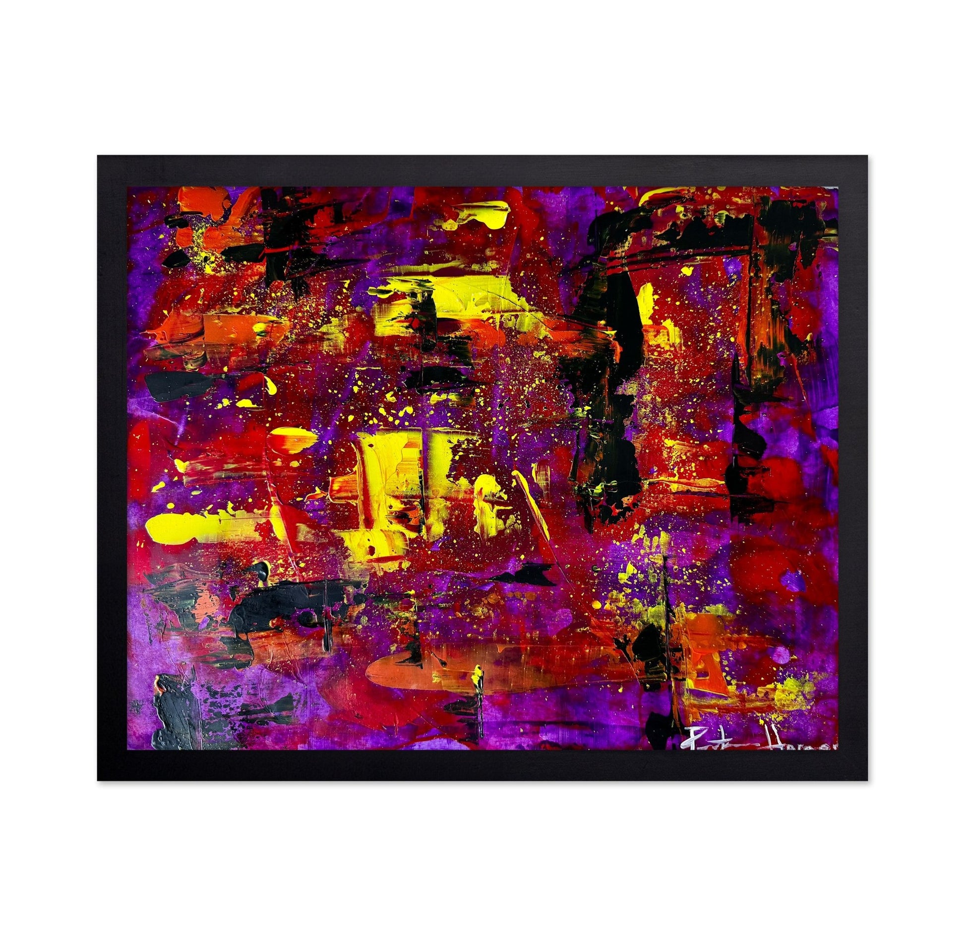 Bold Neon Abstract