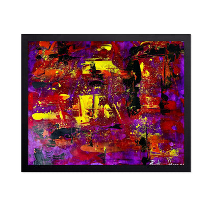Bold Neon Abstract