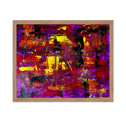 Bold Neon Abstract