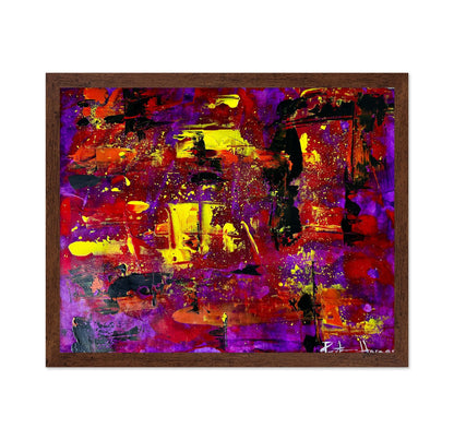 Bold Neon Abstract