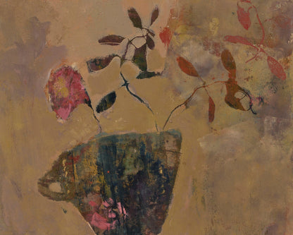 Abstract Floral Vase No1