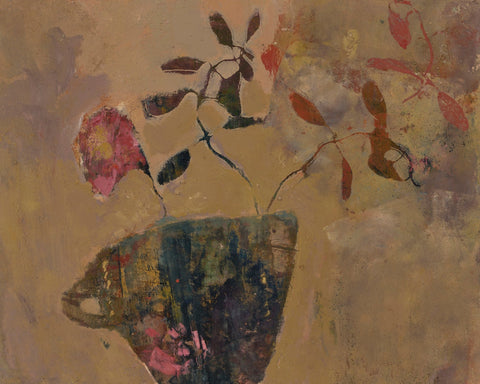 Abstract Floral Vase No1