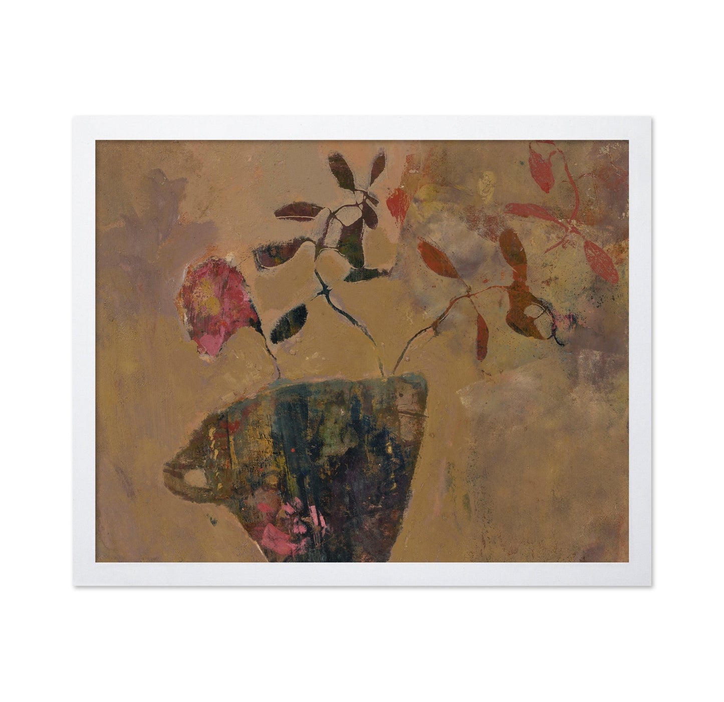 Abstract Floral Vase No1