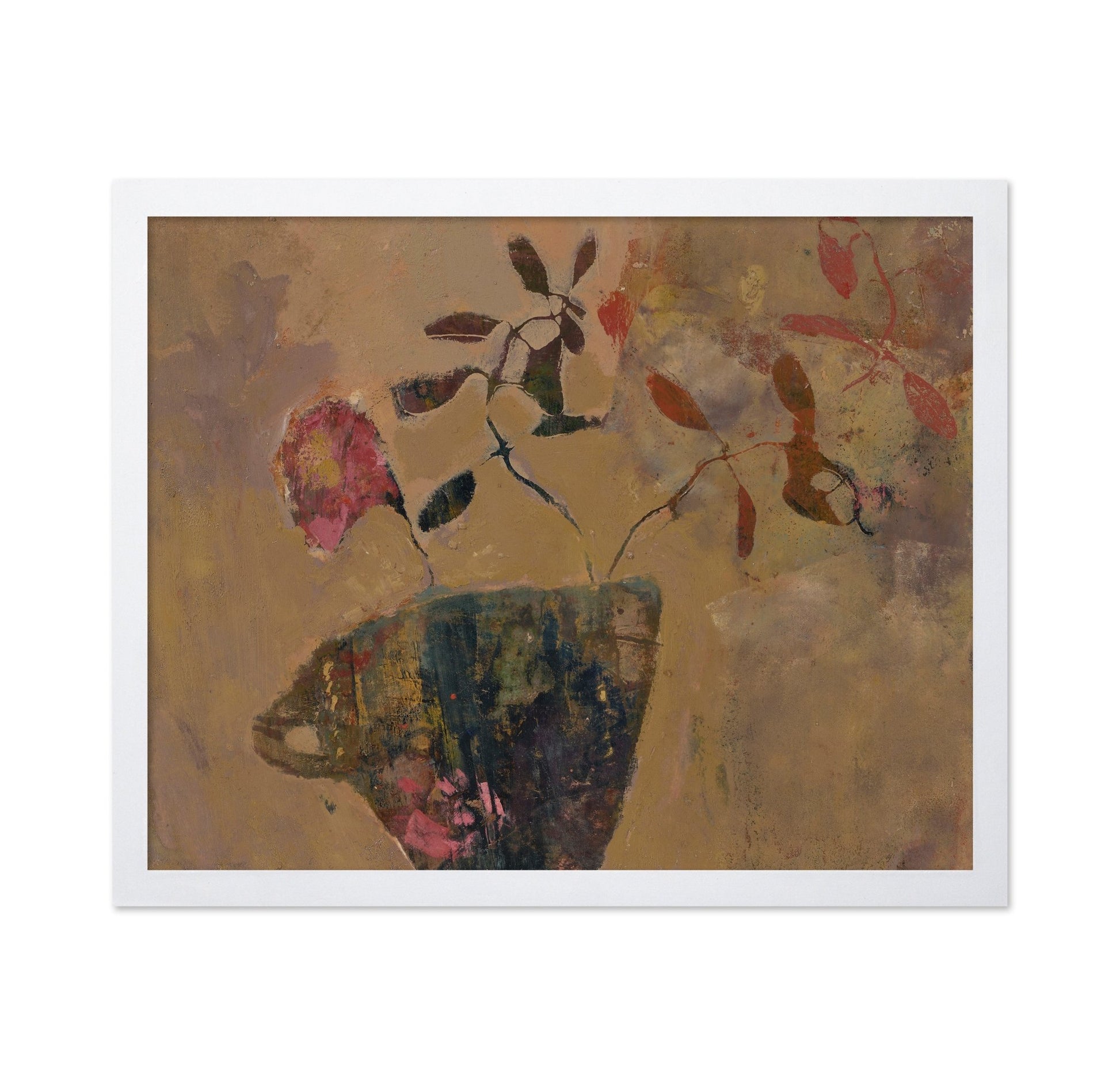 Abstract Floral Vase No1