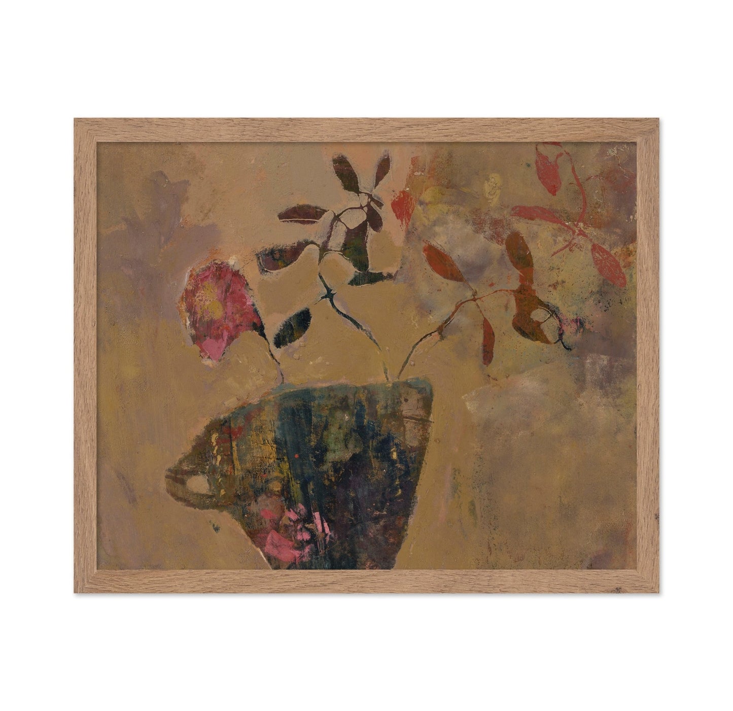 Abstract Floral Vase No1