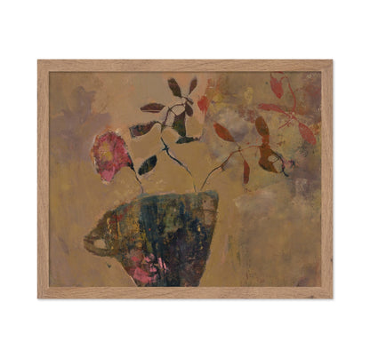 Abstract Floral Vase No1