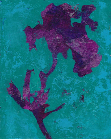 Purple Bloom Abstract