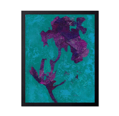 Purple Bloom Abstract