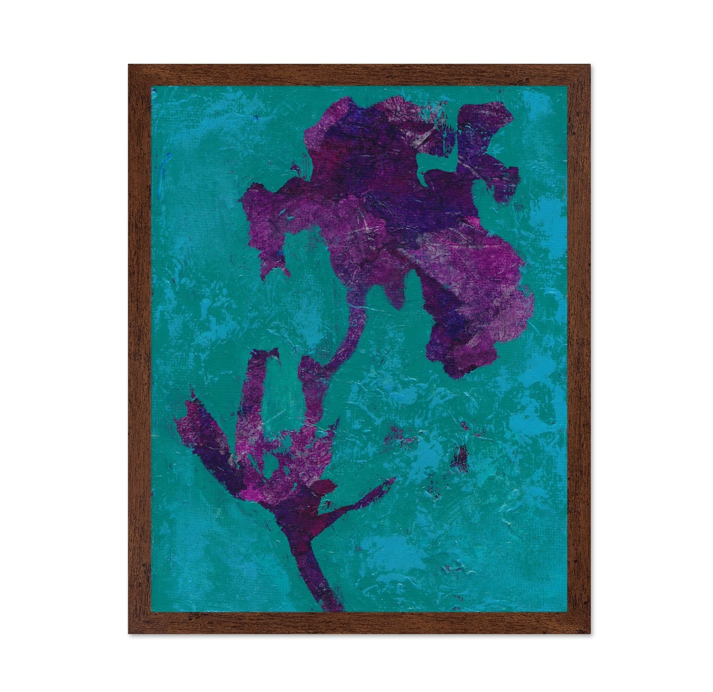 Purple Bloom Abstract